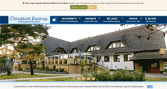 Desktop Screenshot of ostseehotel-wustrow.de